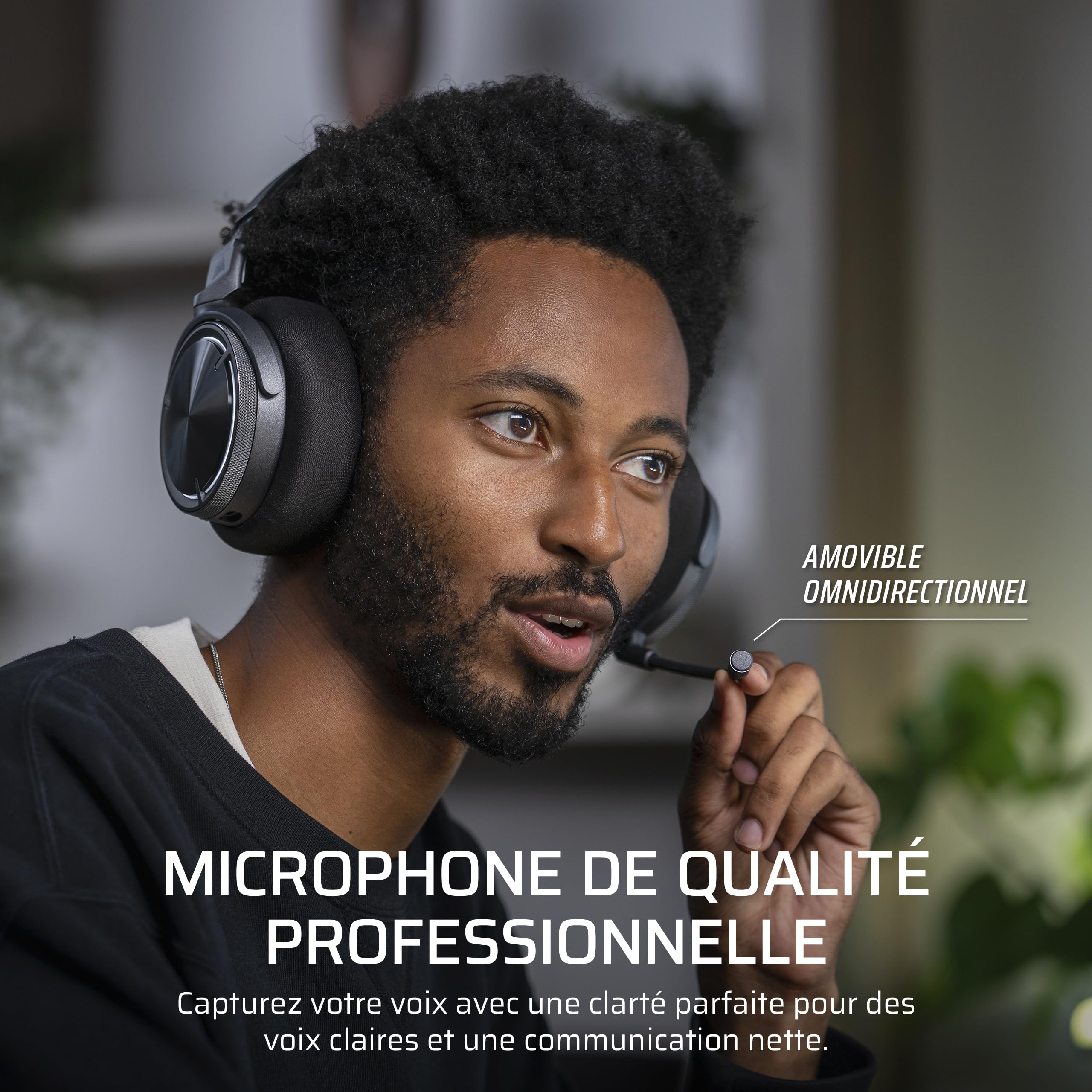 Corsair Virtuoso Max sans Fil pour Xbox Casque de Jeu – Carbone | Bluetooth, Dolby Atmos, L'annulation Active, Microphone Qualité Radiodiffusion, pour Xbox, PC, Mac