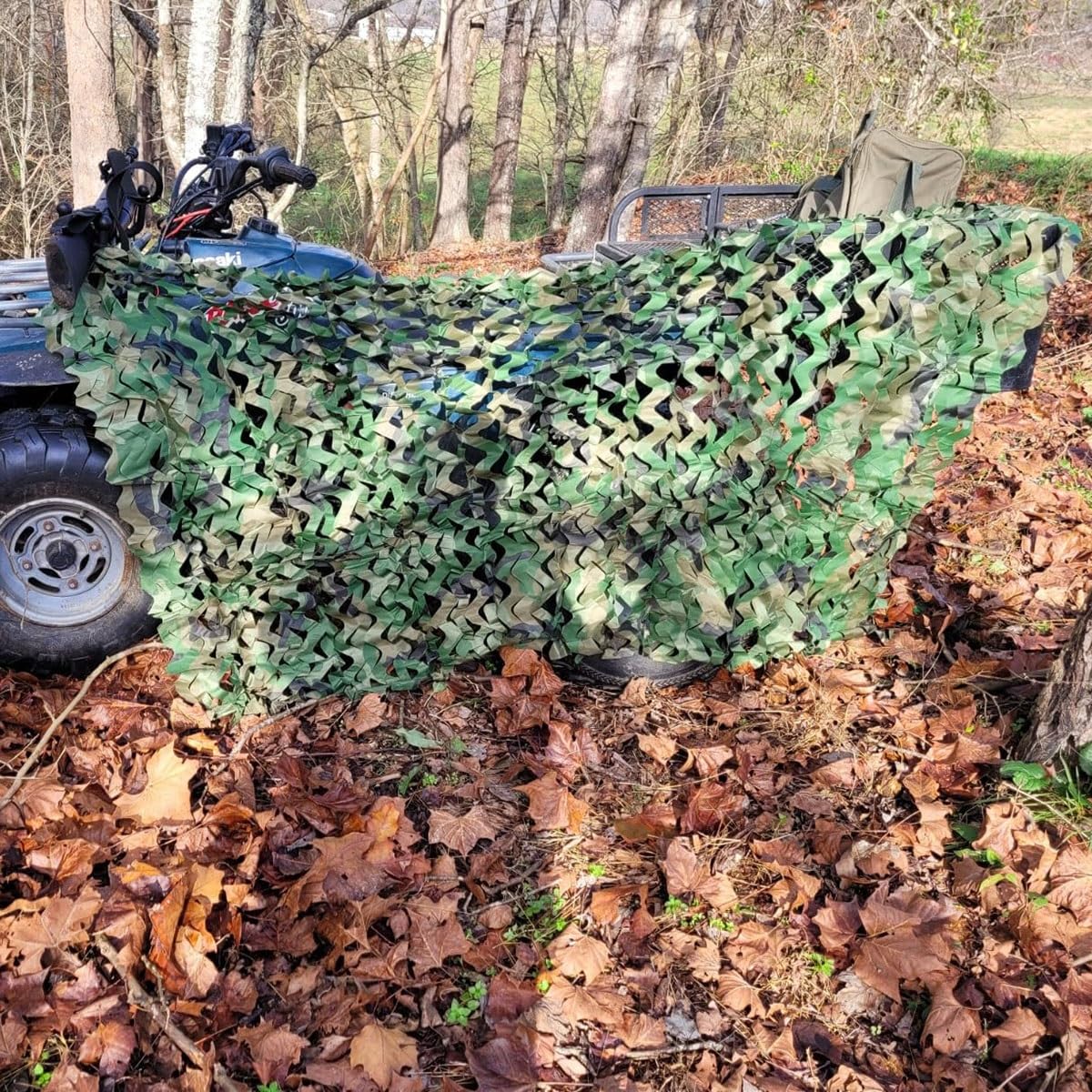 Tarnnetz für Jagd und Militär, Ghillie-Netze für Camping, Party, Dekoration, Sonnenschutz, Größen 1,5 x 5 m bis 8 x 9 m, langlebige Tarnabdeckung für den Außenbereich