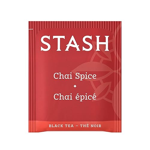 Miniatura 3 de Stash Tea Chai Spice Black Tea, 6 cajas de 30 bolsas de té cada una (180 bolsas de té en total)
