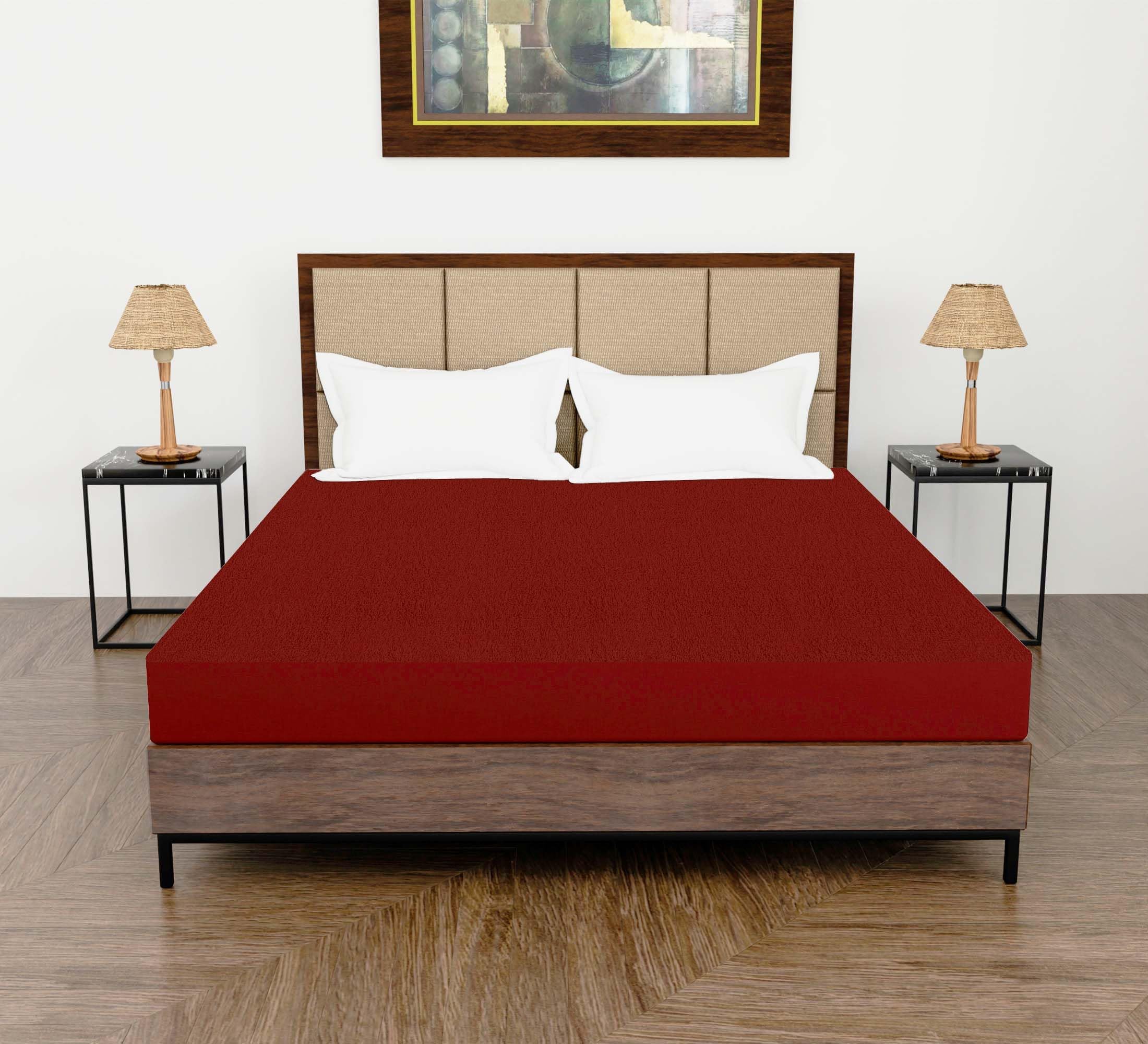 Buy La Verne Water Proof Terry Breathable Cotton Mattress Protector 72