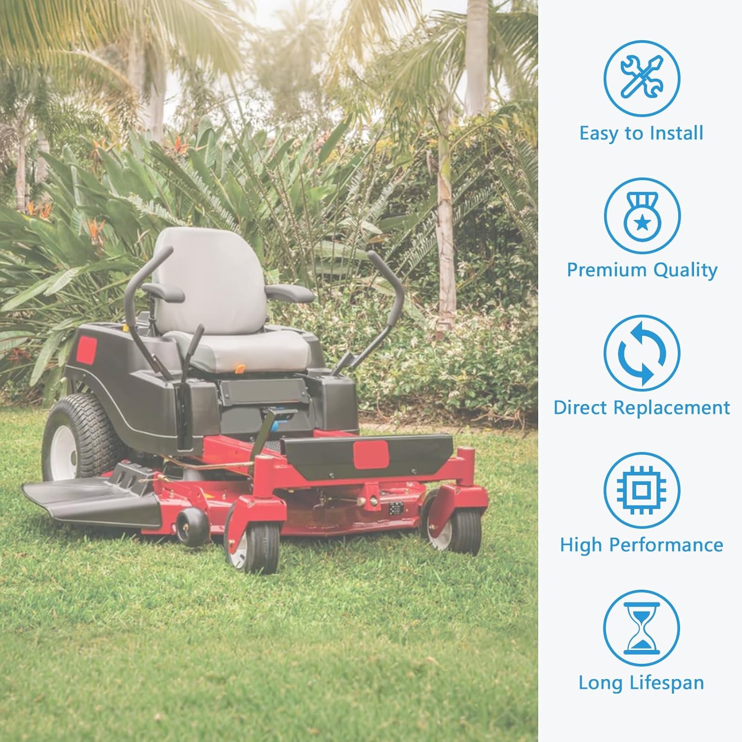 Brake Control Module Compatible with Toro TimeCutter Exmark Quest E S Series Lawn Mowers Replaces 136-4213 130-6892 132-0935