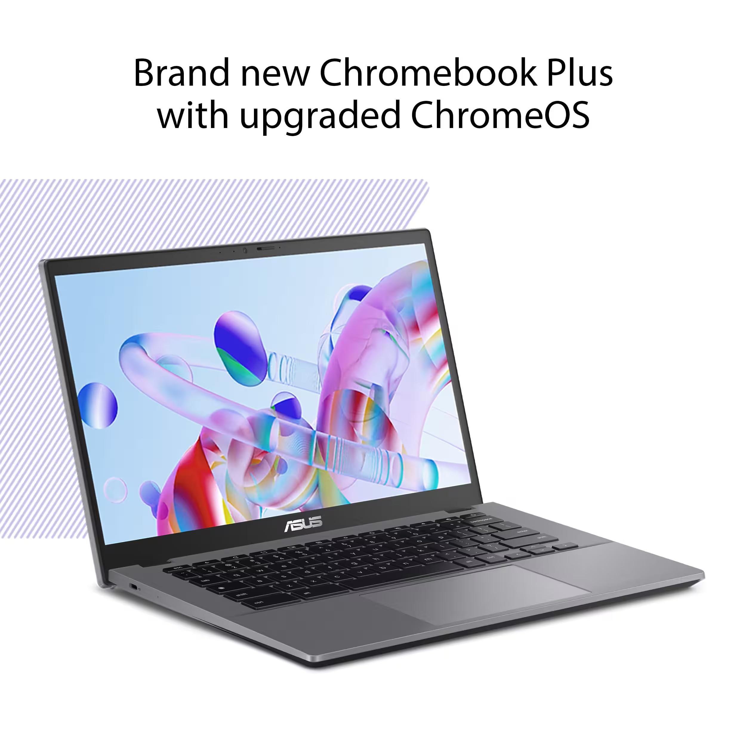 ASUS Laptop Chromebook Plus CX34 (tela sensível ao toque FHD de 14