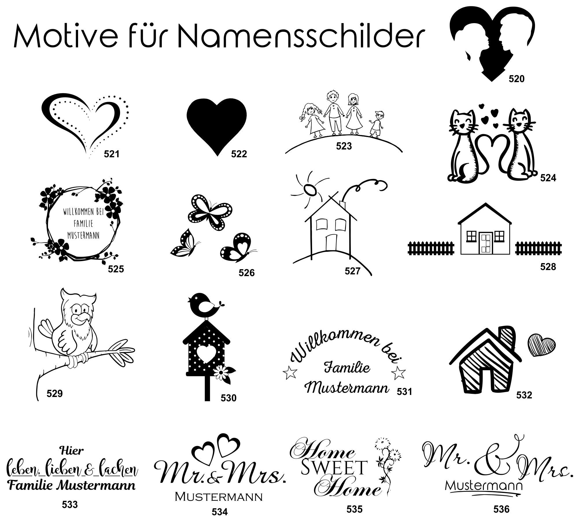 Premium Hausnummer und Namensschild aus einzigartigem Schiefer und V2A Edelstahl mit Gravur Straßennamen Zahlen Ziffern, Namen sowie Zusätze und Motive Größe: 20x16 cm Schiefer Hausnummern