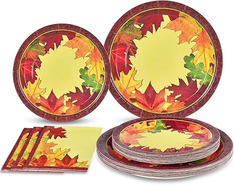 disposable thanksgiving dinnerware