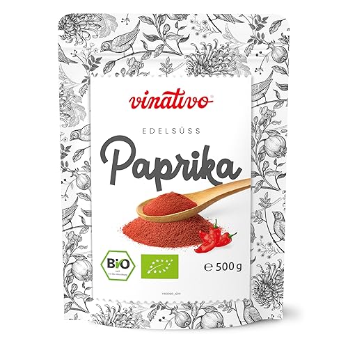 vinativo Paprika edelsüß BIO – gemahlen – 500g – Bio