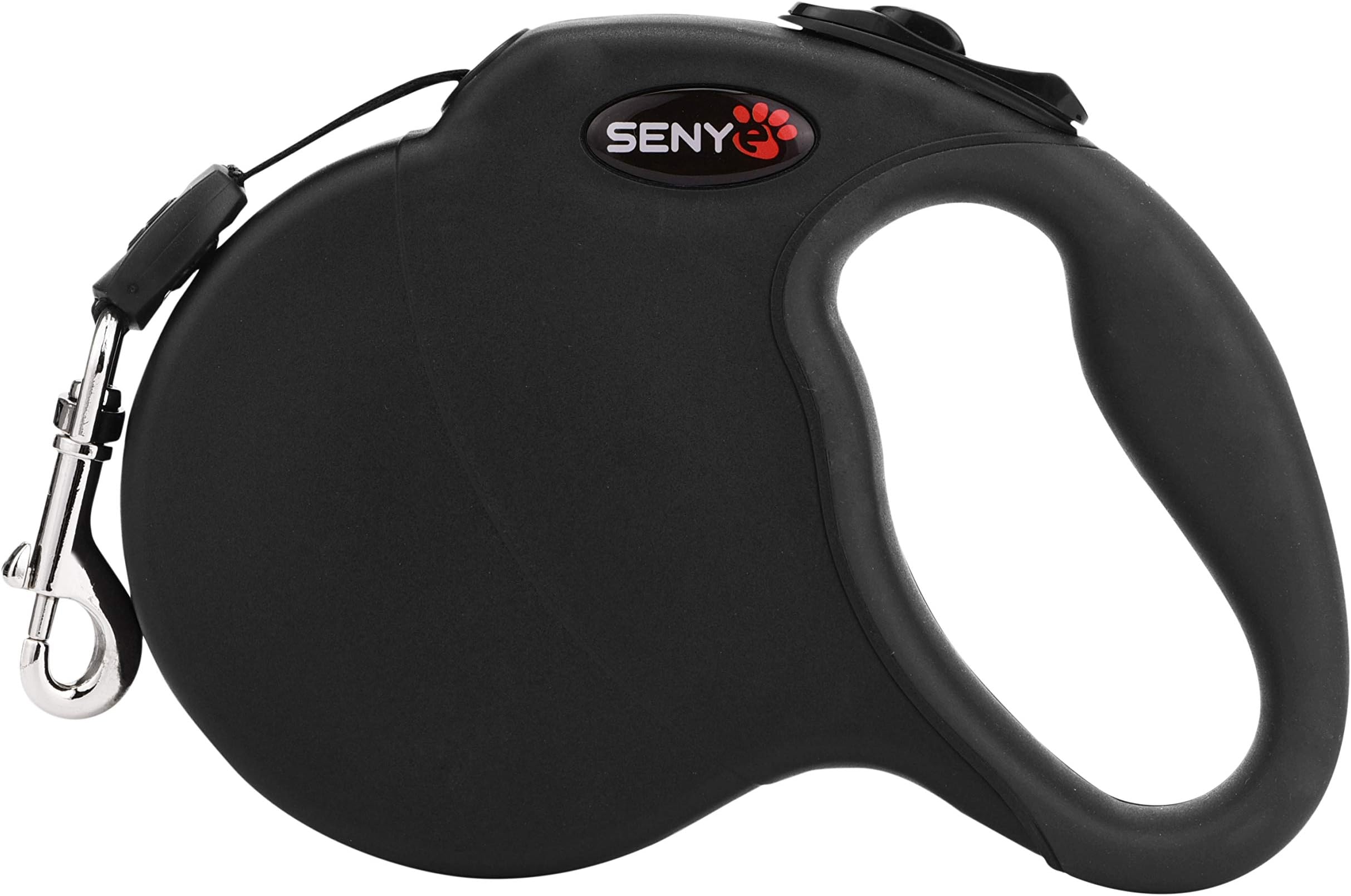 SENYE PET Retractable Dog Leash,16ft Dog Traction Tape for Large Medium Small Dogs,One Button Break and Lock System