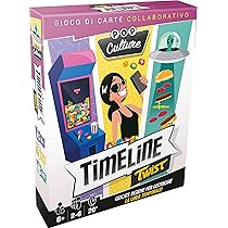 Asmodee – Timeline Twist: Pop Culture – Gioco da Tavolo, 2-6 Giocatori, 8+ Anni, Edizione in Italiano