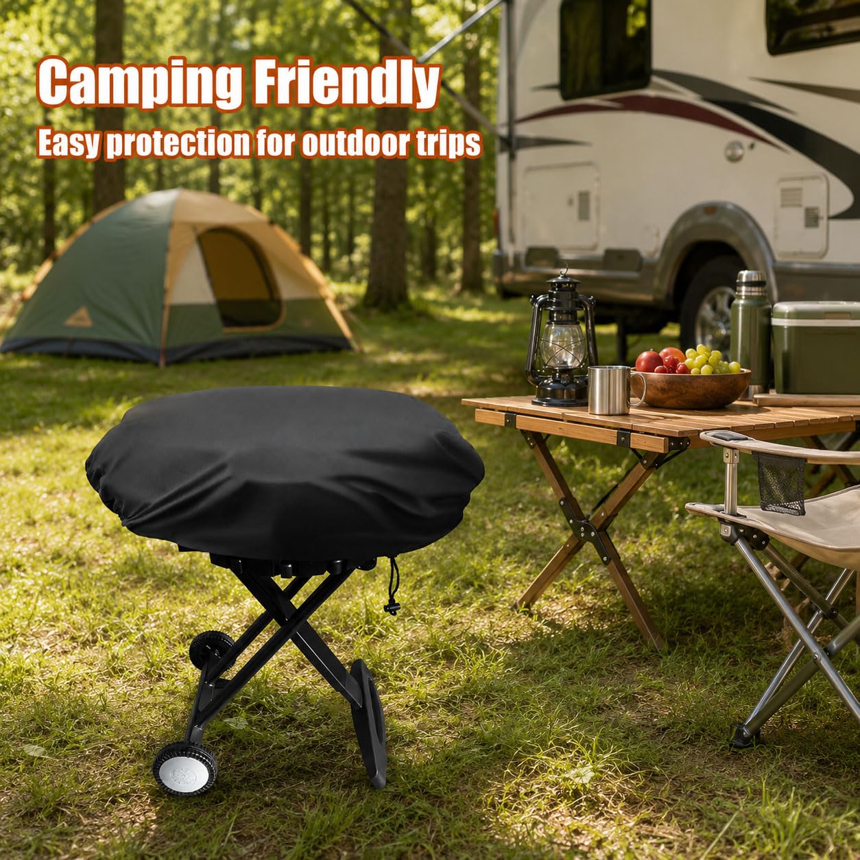Copertura Barbecue Portatile Impermeabile per O-Grill 400 2026+, 600D Copri BBQ Resistente UV Antipolvere Grill Protezione Esterno