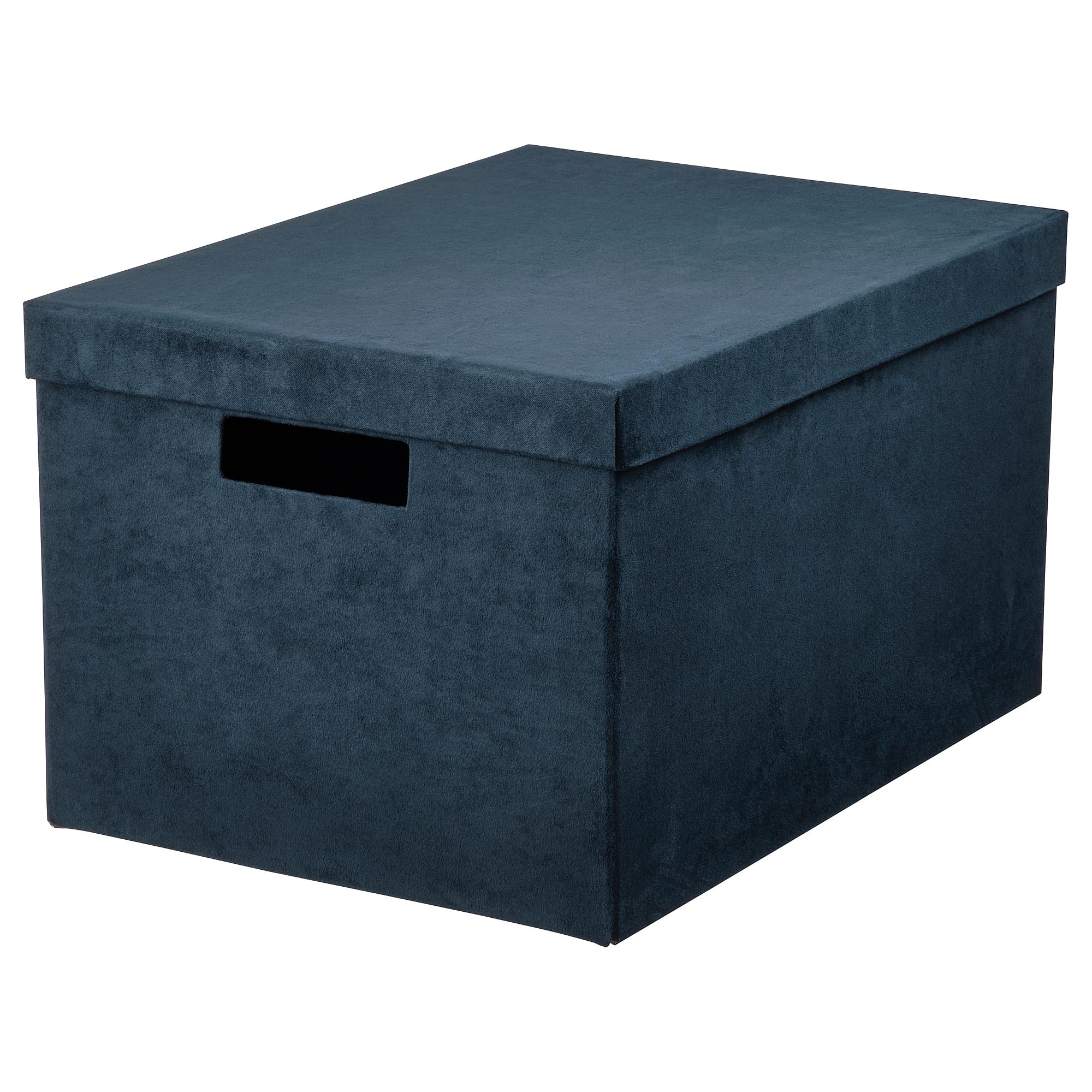 Boîte de rangement ProTuning GJÄTTA en velours pour un salon chic et ordonné