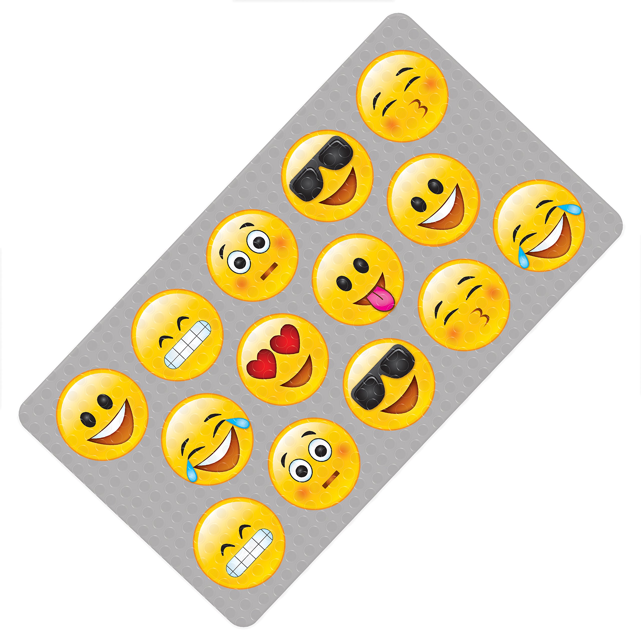 Emoji Color Change Bath Mat, 15