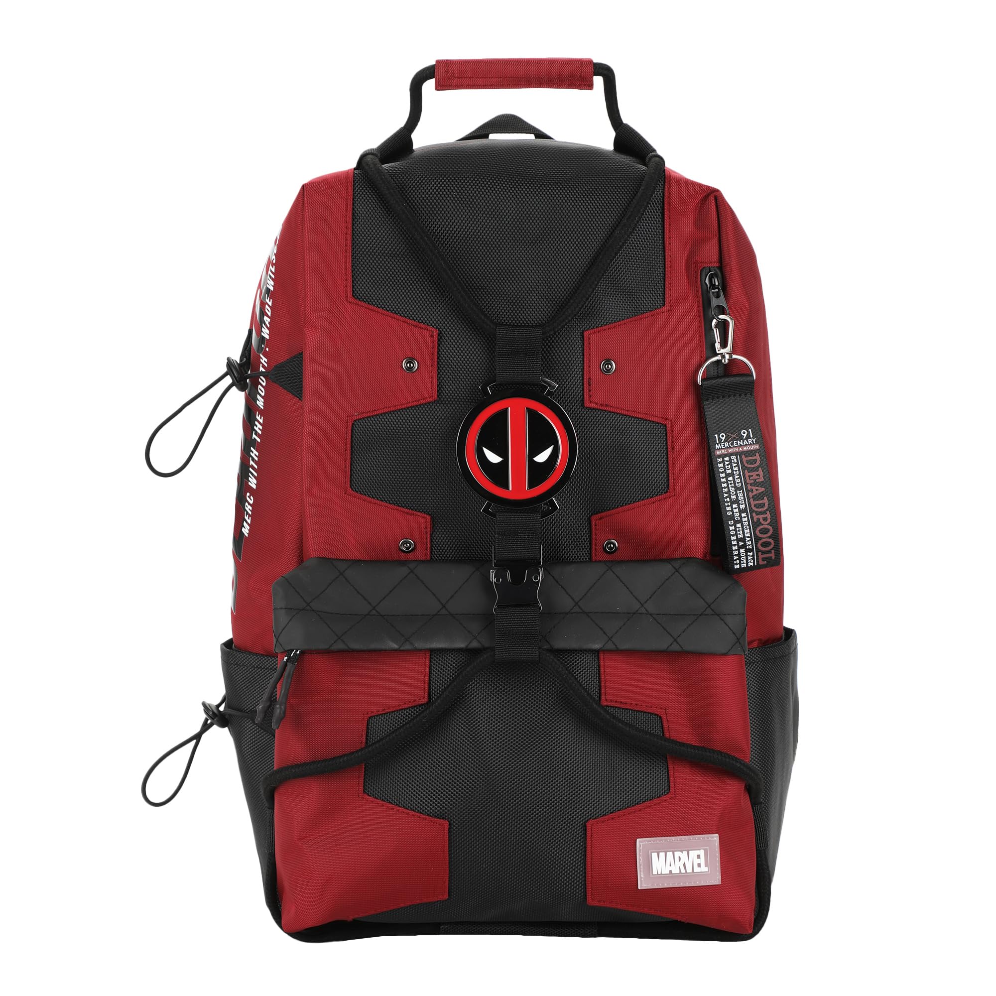 Bioworld Deadpool Suit Up Character 18" Backpack-OSFA