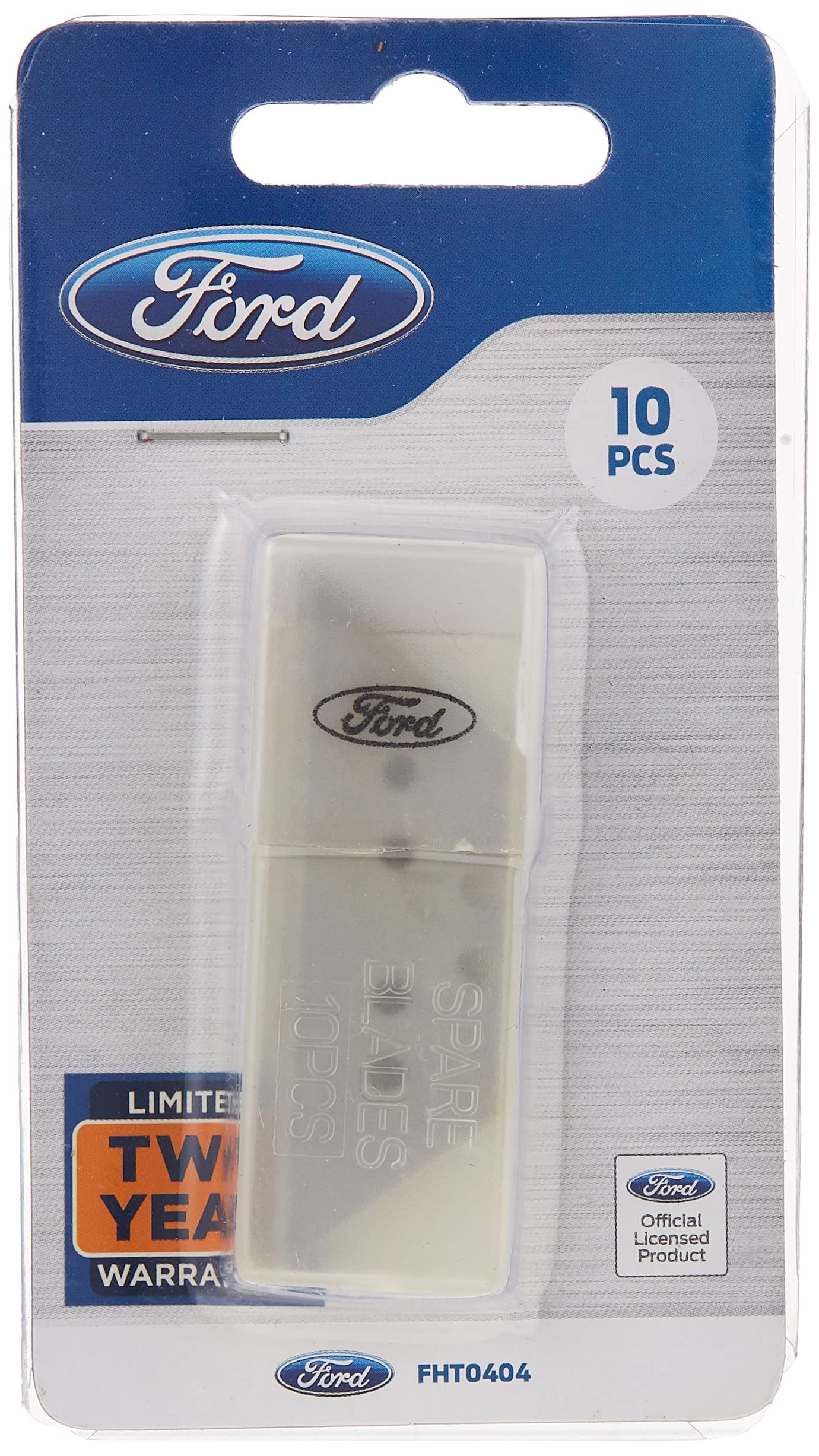 Ford Tools Scraper Blades Set of 10, 60 mm, 1 Piece