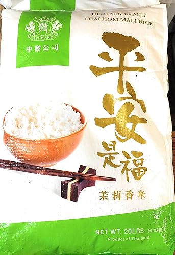 Thai Hom Mali Jasmine Arroz 20 lbs