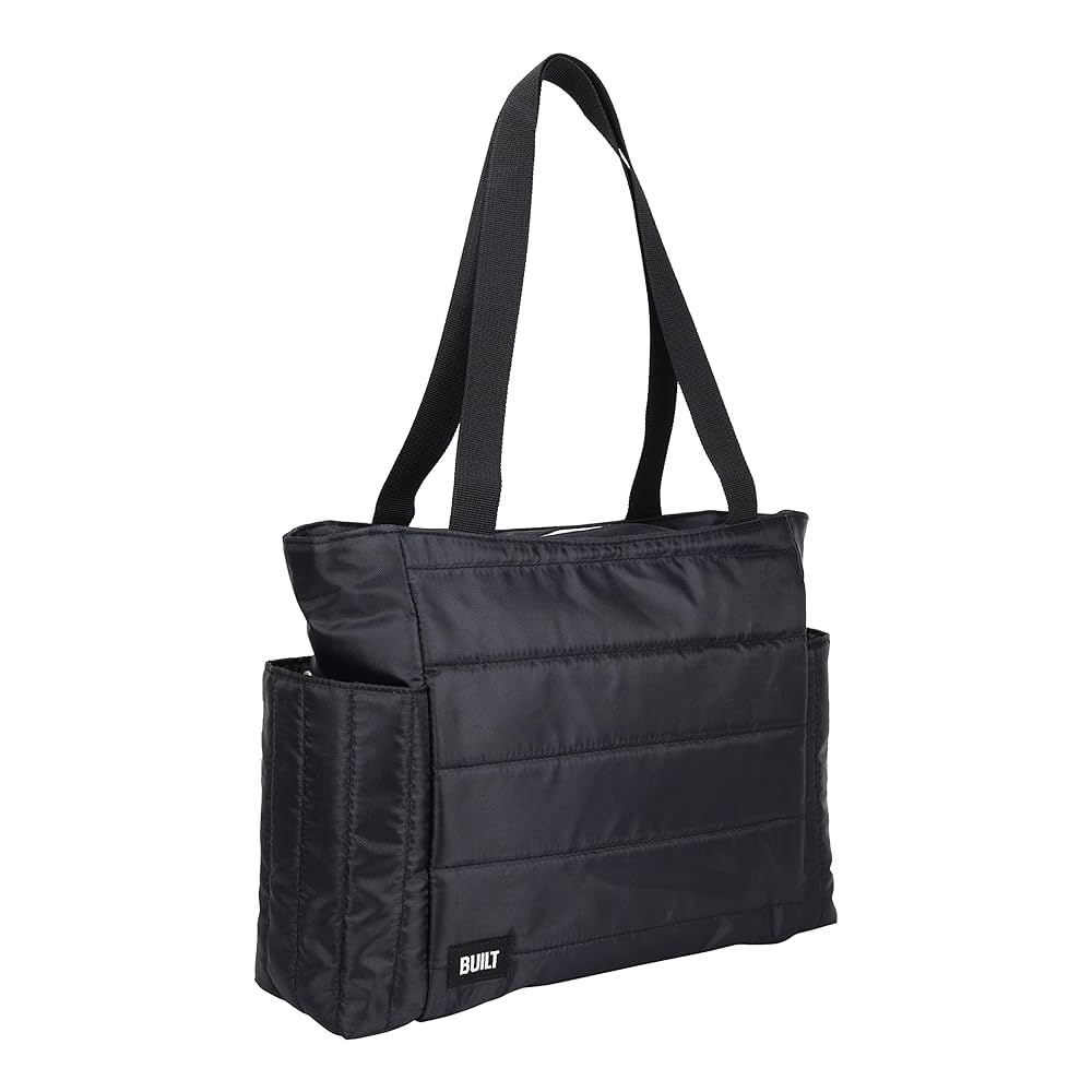lunch box tote bag／black Built Puffer Tote Lunch Bag Lightweight, Insulated and