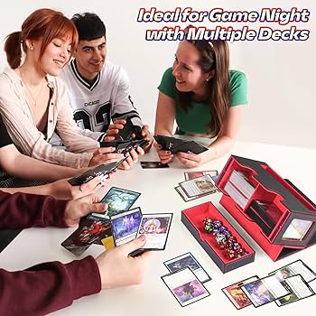 Amazon.com: MTG Deck Box with 2 Commander Display, Commander