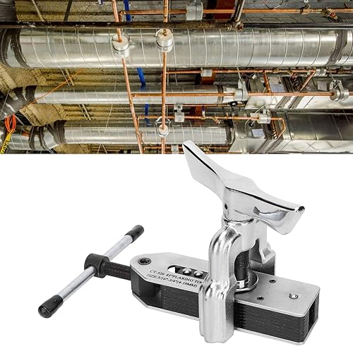 Miniatura 9 de Herramienta de ensanchamiento excéntrico, suministros industriales de cono de tubo de cobre de ángulo de 45 grados, rango de uso 0.157-0.748 in