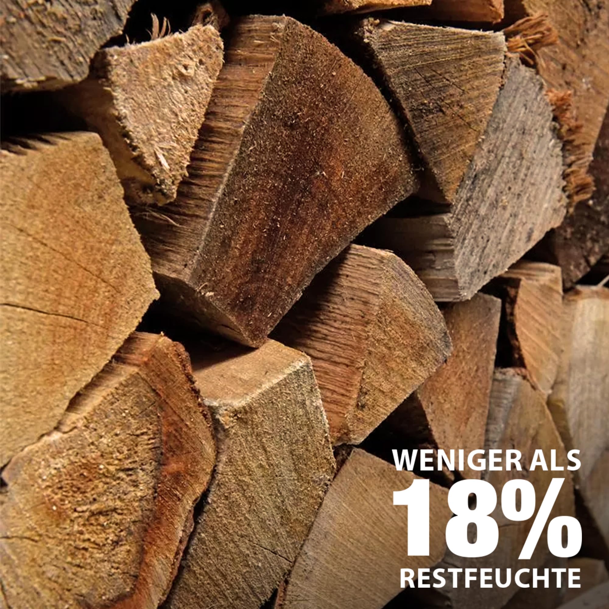 30kg Kaminholz Buche Brennholz - Kammergetrocknetes Feuerholz 30cm Scheite für Kamin, Ofen & Feuerschale - 100% Naturholz, Umweltfreundlich, Raucharm, Ideal für Grill, Lagerfeuer, Smoker & Dekoration