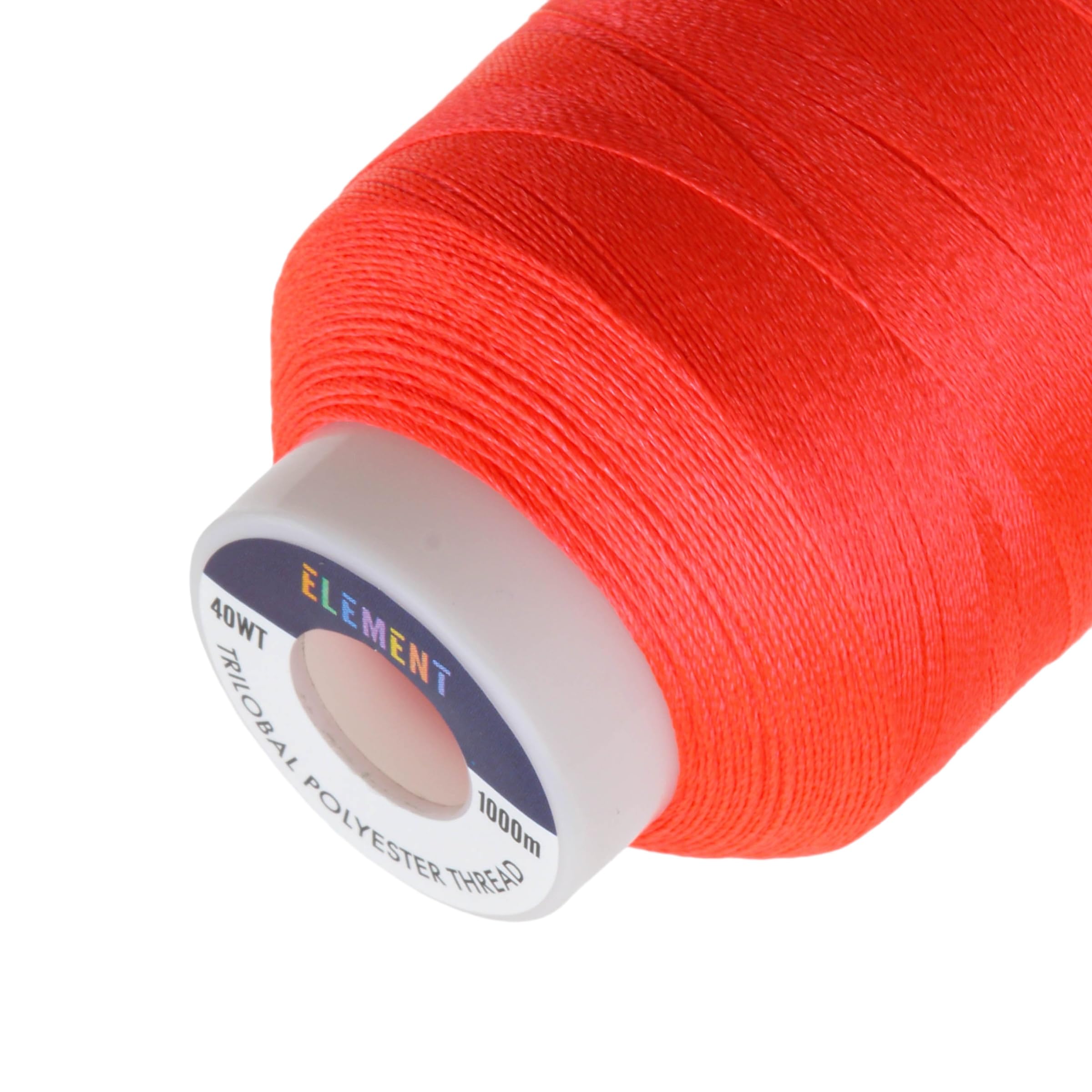 Element Thread Club 40wt Machine Embroidery Polyester Thread | 1000m (1049yd) | Glossy | Pink Punch