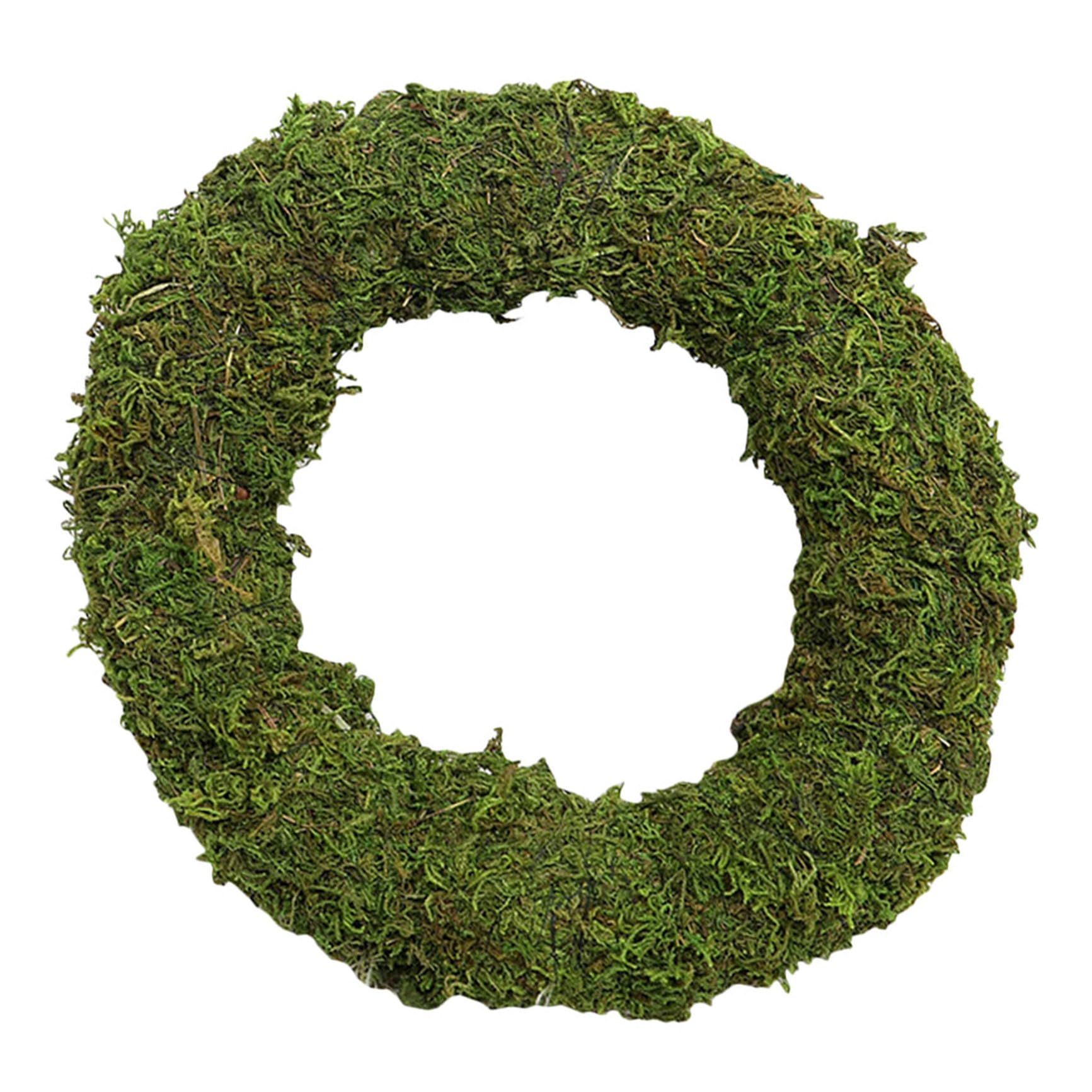 Selbstgemacht Mooskranzring Rattan Selbstgemacht Kranzrahmen 30cm Pflanzenring Für Weihnachts Und Feiertagsdeko