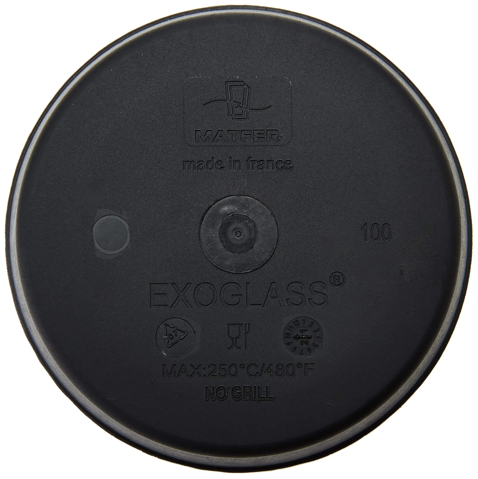Matfer dn950 Exoglass Mini Pie Moldes (Pack de 12)