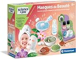 Clementoni - Masques de Beauté - Laboratoire de Cosmétiques - Expériences Scientifiques Amusantes - Pour les Enfants - Jeu de Science - À partir de 8 Ans - Français - 524396