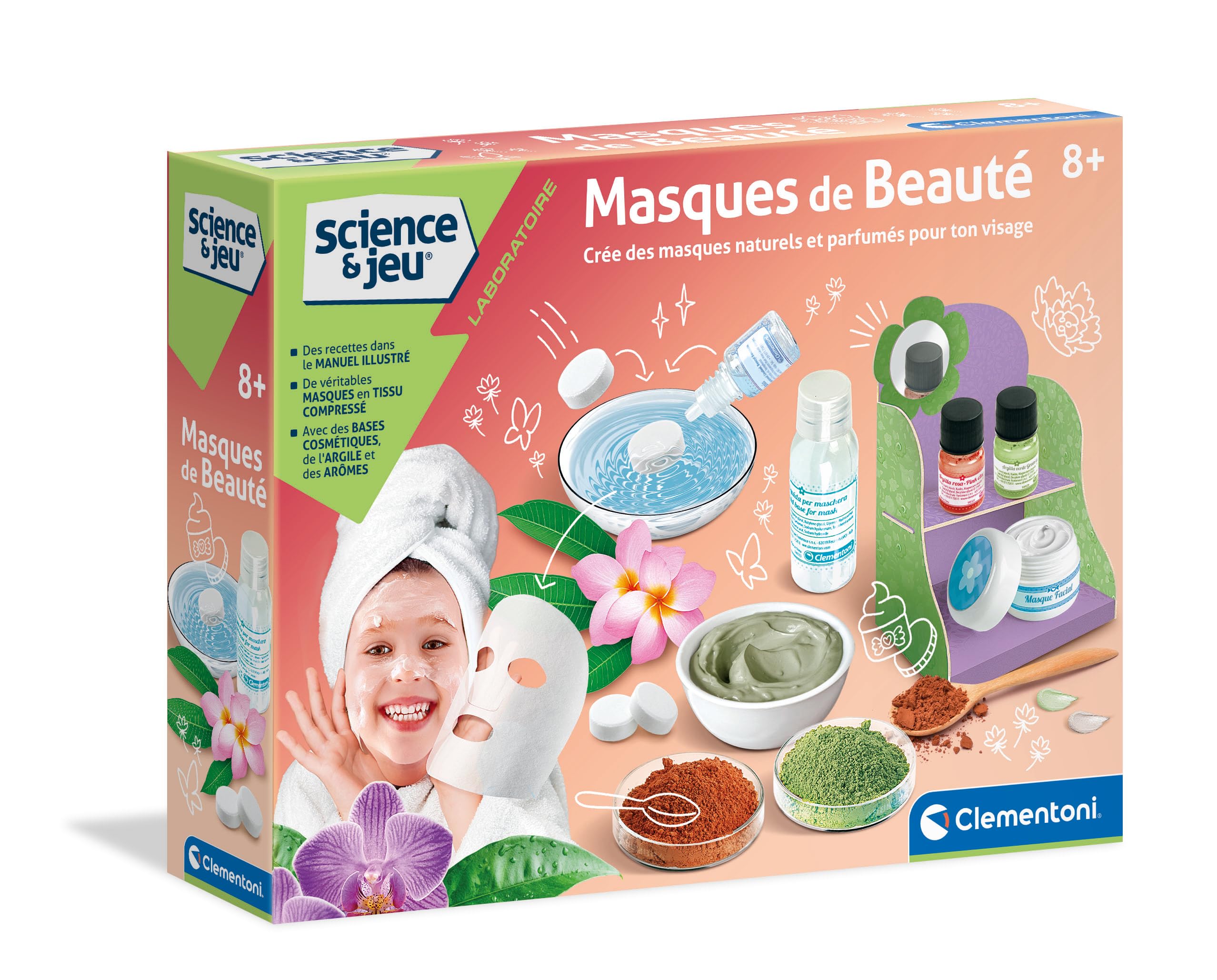 52439 Beauty Masks, Multi-Colour