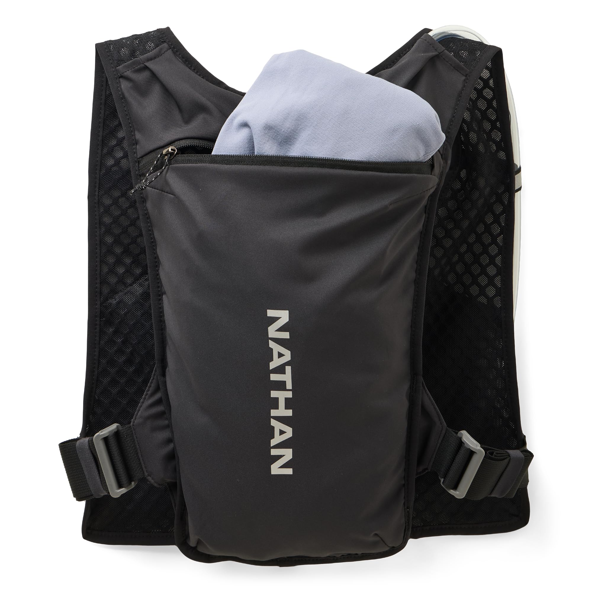 Amazon.com : Nathan QuickStart 15L Black/Reflective Silver OSFM