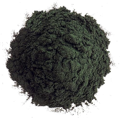 MONTEREY BAY HERB CO. Spirulina Powder  Añadir a Alimentos y Bebidas  Rico en Vitaminas y Minerales (1 Libra)