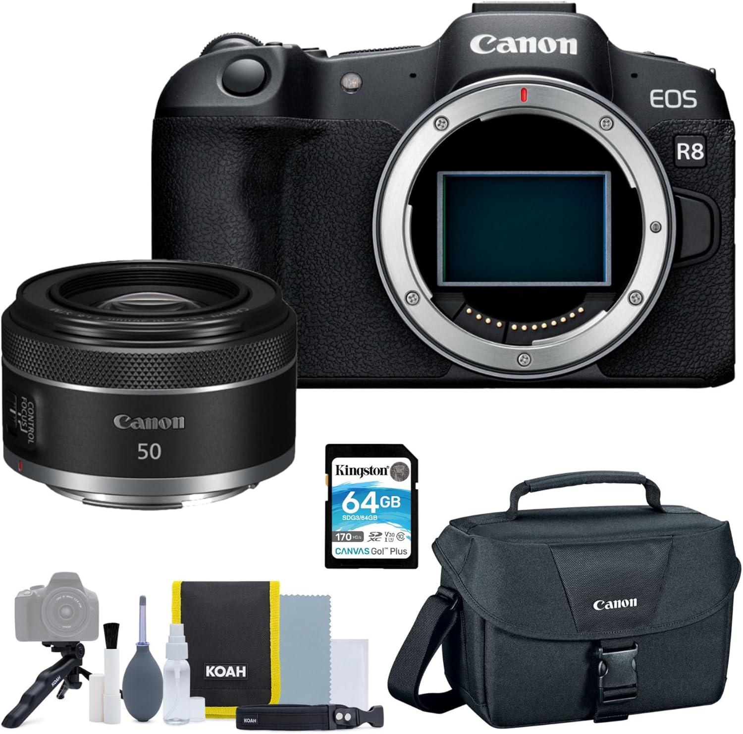 Canon EOS R8 Mirrorless Camera with RF 50mm STM Kuwait Ubuy