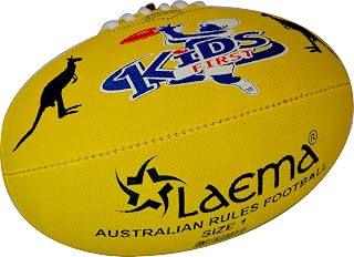 Junior AFL Hi-Tech Advance PIN Grip Australian Rules Footy Ball Size 1 and 2