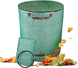 Gartenabfallsack Gartensack mit Deckel 272L Gartenabfallsack