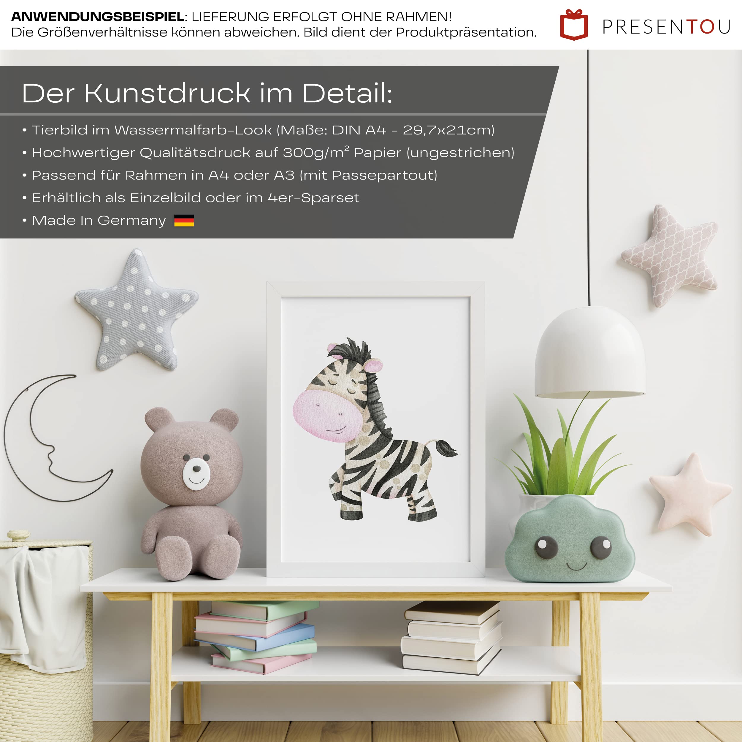 Gordijnen Met Kinderbehang, Aquarel Jungle En Dieren Leeuwen Giraffen Olifanten Papegaaien Zebra S Maki S