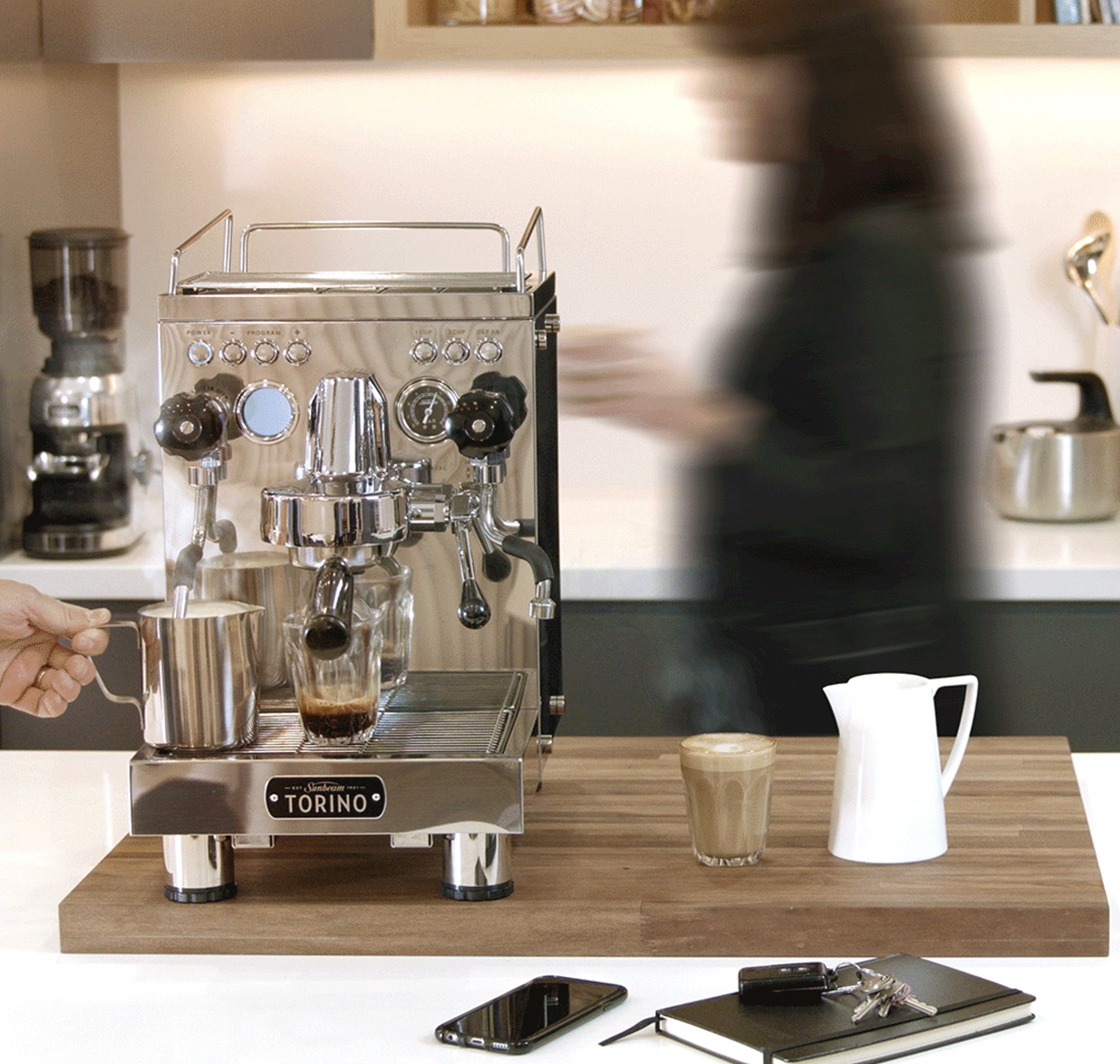 Sunbeam Torino Pack-up Espresso Machine 