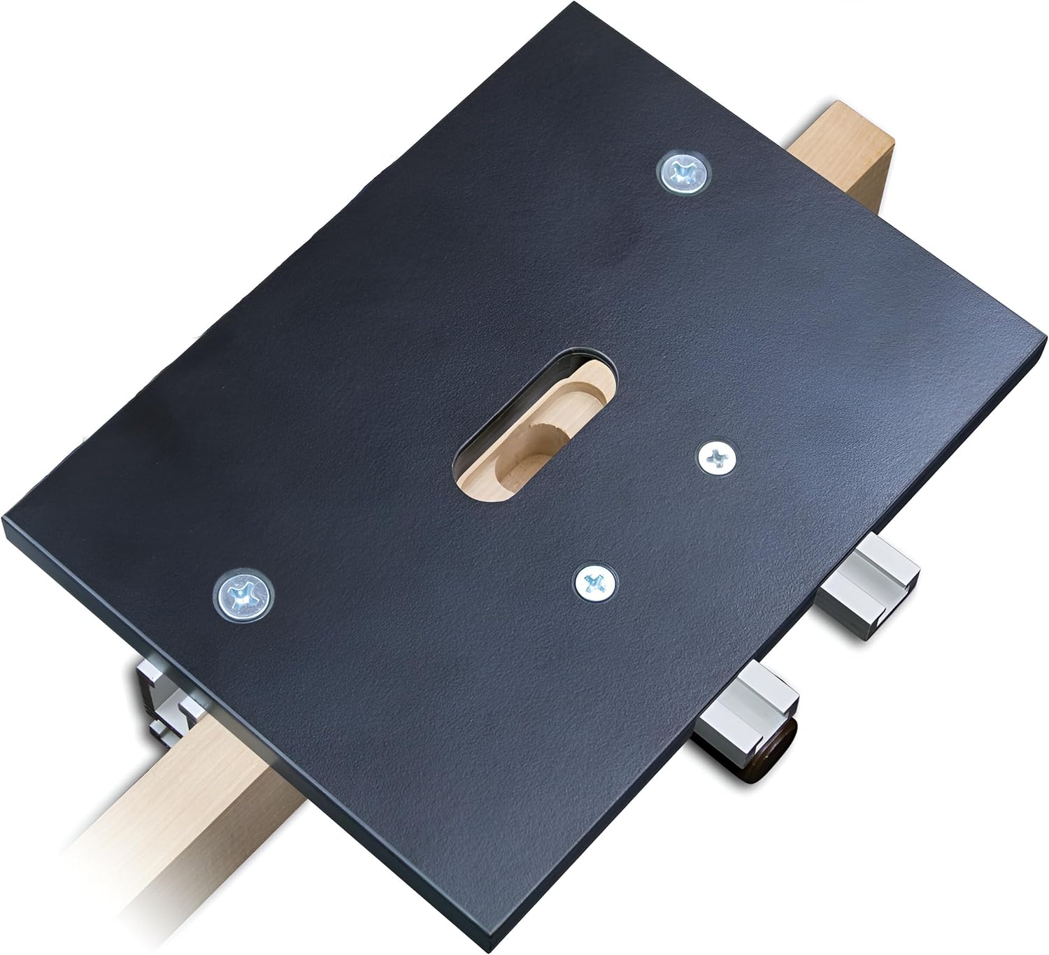 Woodhaven 8671 Jig for SOSS 518 Invisible Hinge Mortise Installation Tool, Hidden Hinge Install Template, Made in the USA