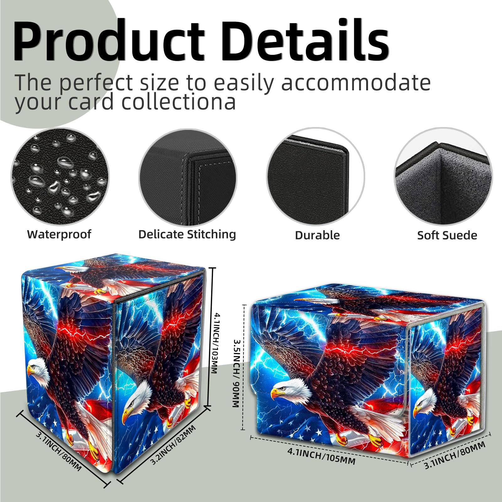 american flag card sleeves mtg Dragon Shield: Matte Art Sleeves main image 1
