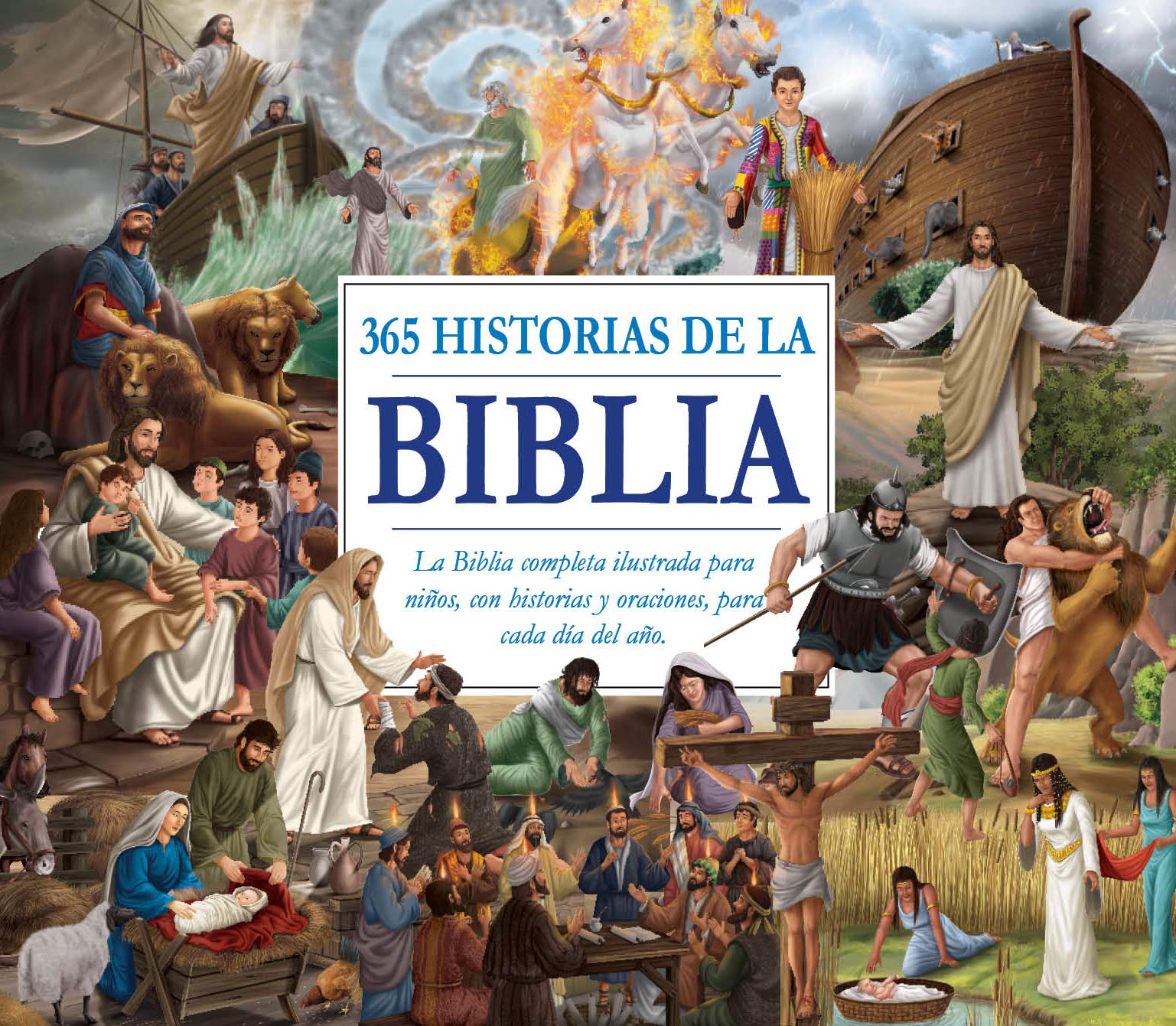 365 Historias de la Biblia (Read and Pray Bible) (Spanish Edition)
