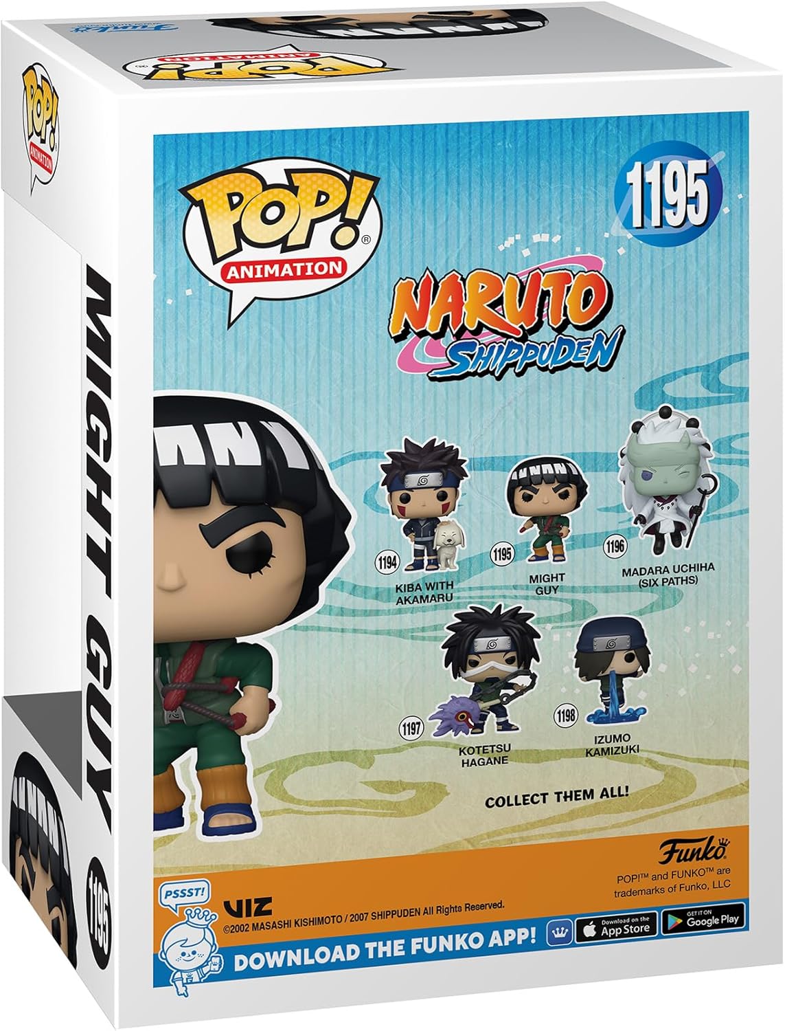 Funko Pop! Animation: Naruto - Might Guy