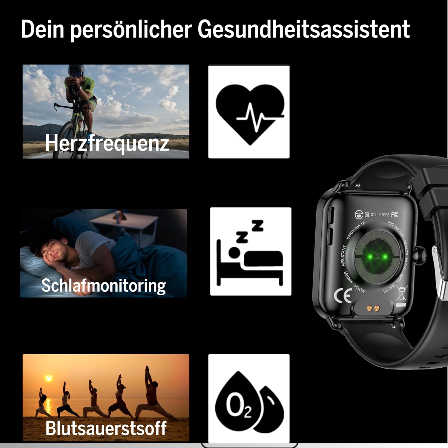 bea-fon Smartwatch 102 sport modes