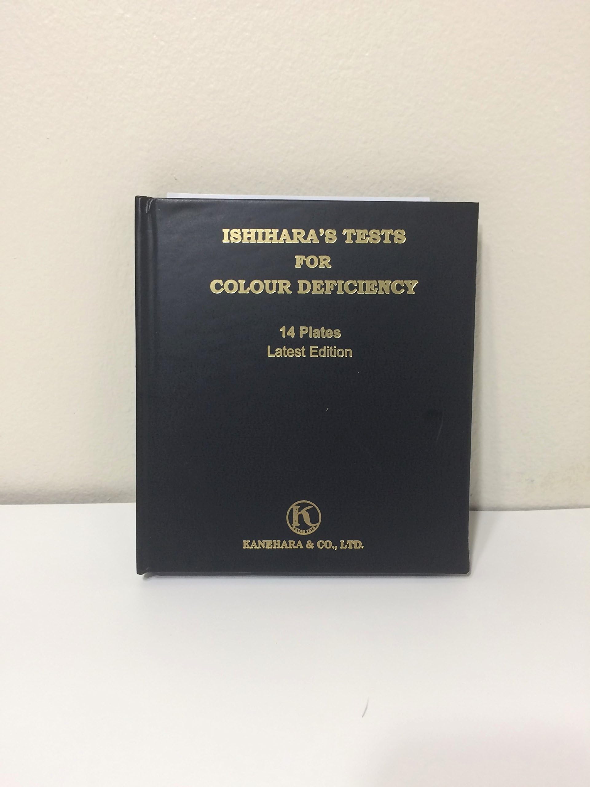Ishihara Test for Colour Blindness 14 Plates Concise Edition with Occluder