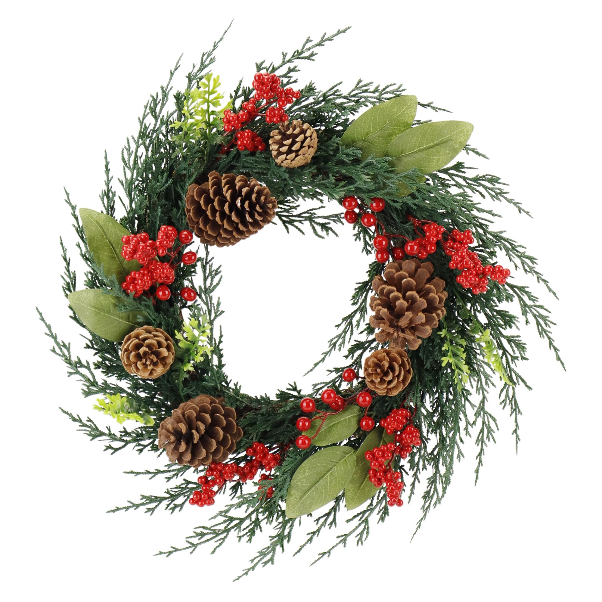 Zavothy Couronne de porte Noël 50 cm