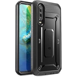 SUPCASE Funda Huawei P30 [UB Pro] 360 Grados Antigolpes Case con Protector de Pantalla Incorporado Resistente Carcasa-Negro