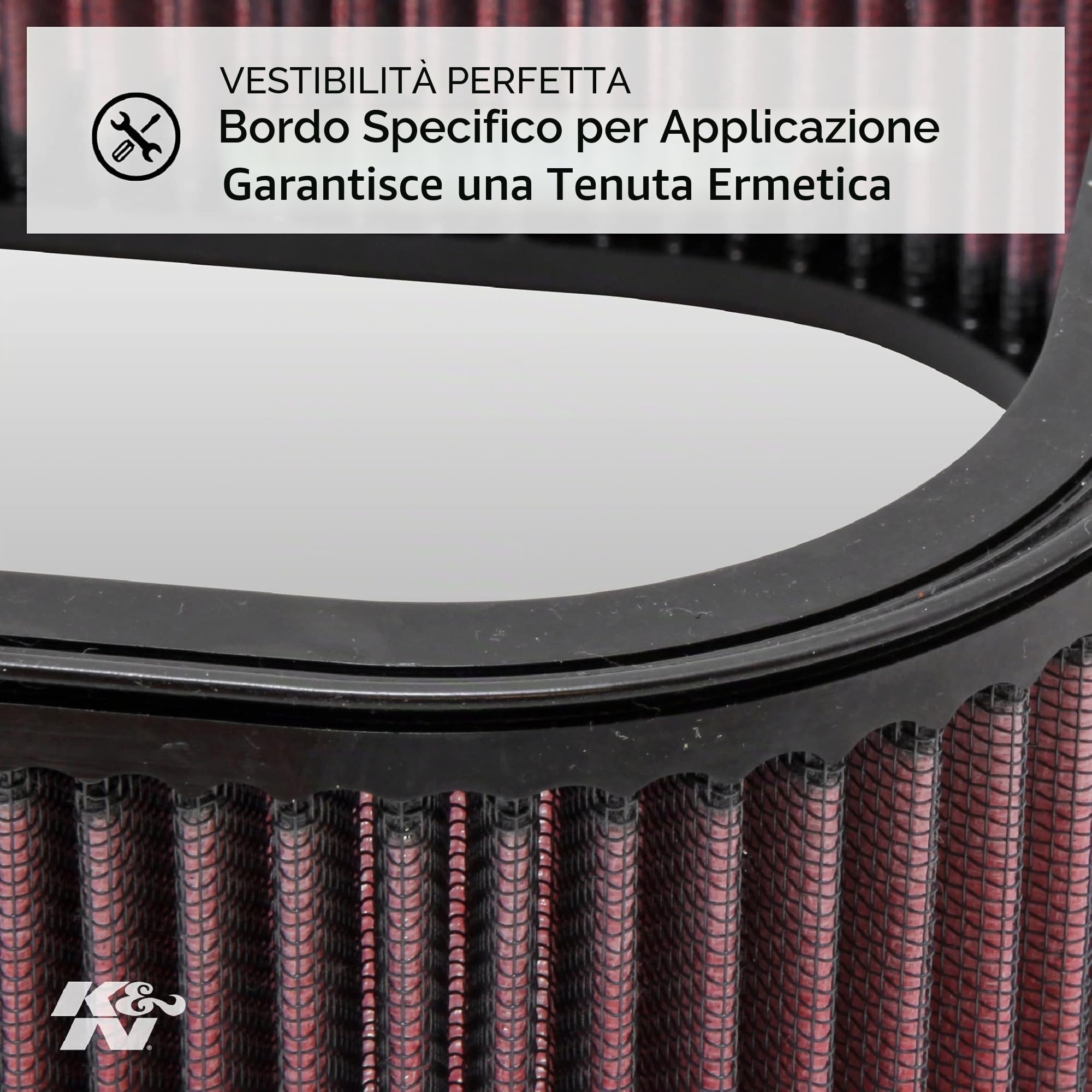 K&N Ha-6501 Filtri Aria Sostitutivi Moto