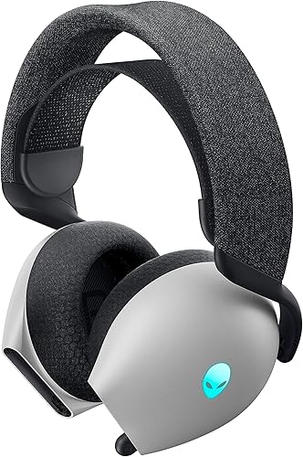 Miniatura 8 de Alienware AW720H Auriculares inalámbricos para juegos de modo dual - Sonido espacial Dolby Atmos, inalámbrico 2.4 GHz, cable de conector de 0.138