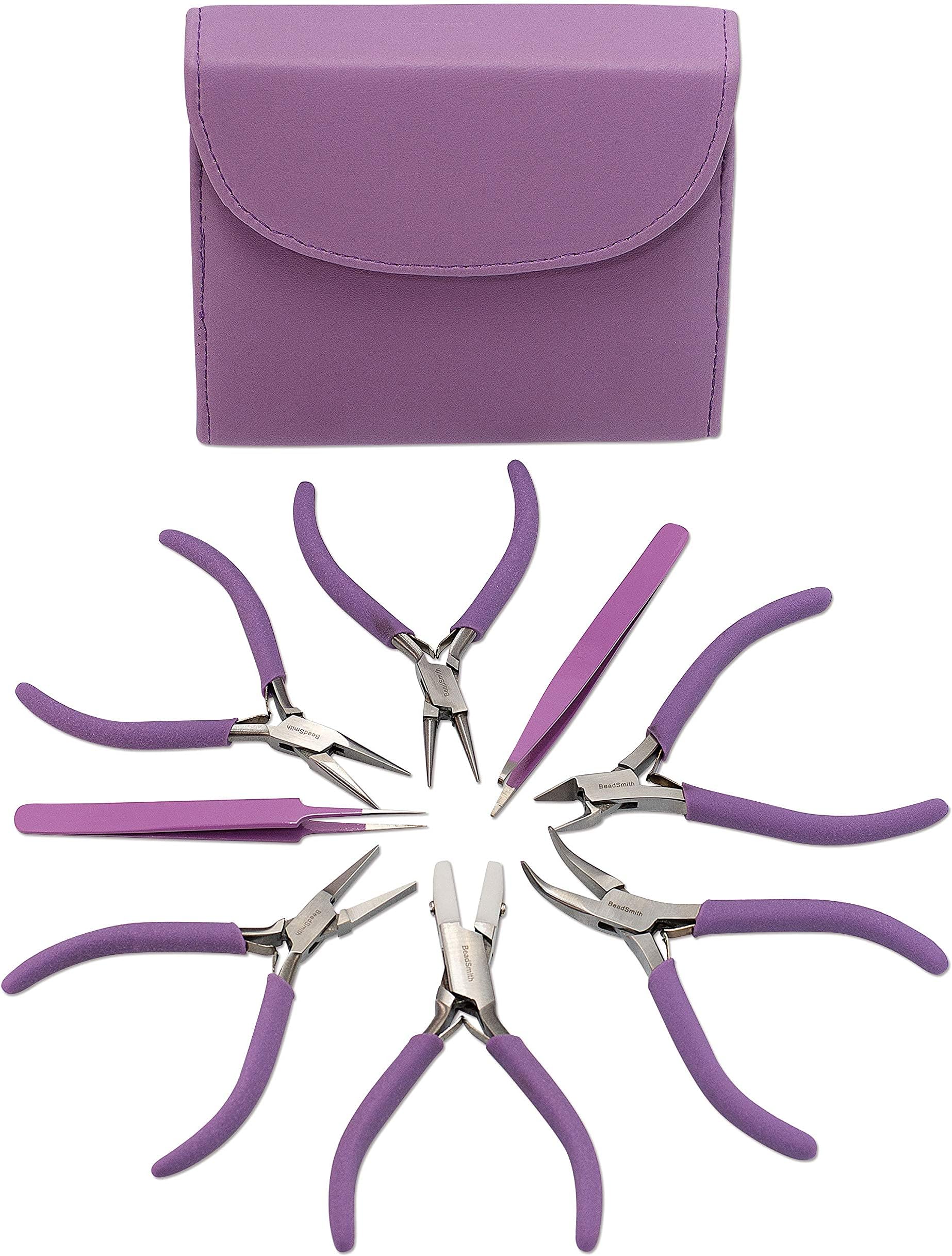 Fashion Color Pliers, Jewelry Making Supply Set of 8