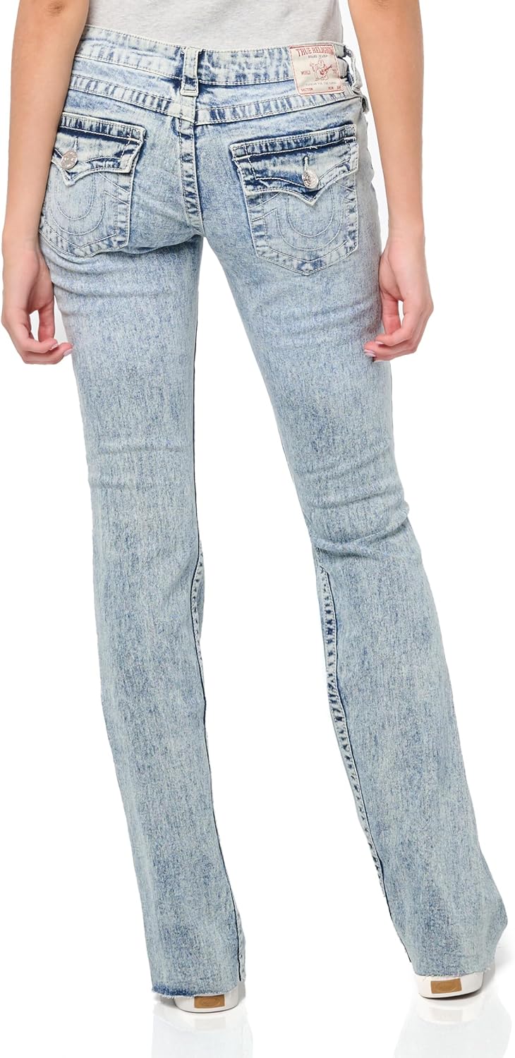 True Religion Women's Joey Lowrise Flare Jean