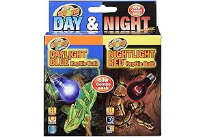 Zoo Med Day & Night Reptile Bulb Combo Pack