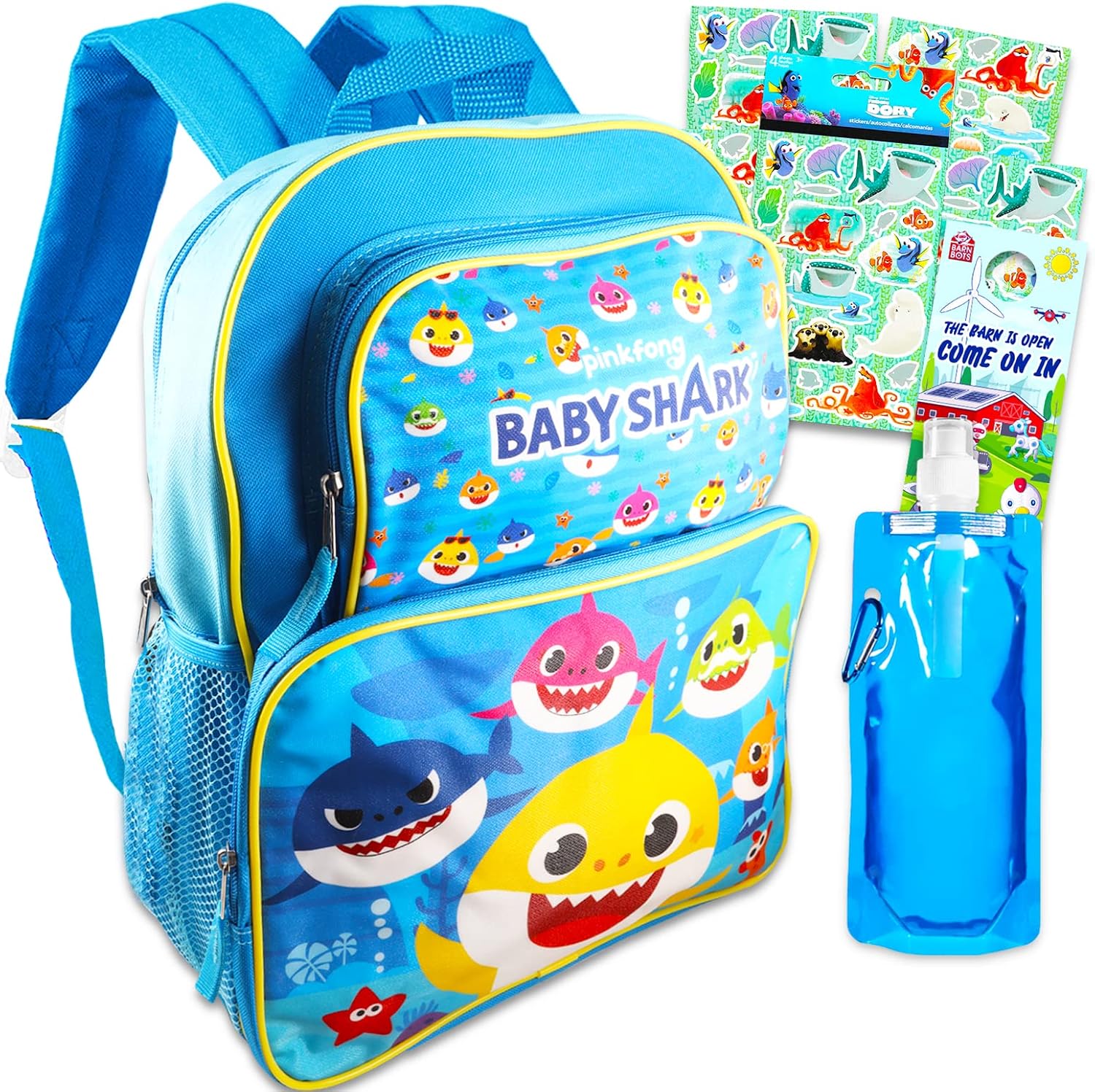 Baby Shark Backpack for Kids, Toddlers Baby Shark School