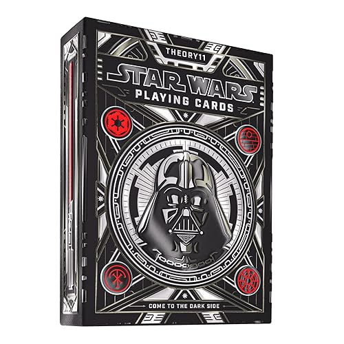 theory11 Star Wars: Year of The Dark Side Playing Cards, Premium Playing Cards, Poker Size Standard Index