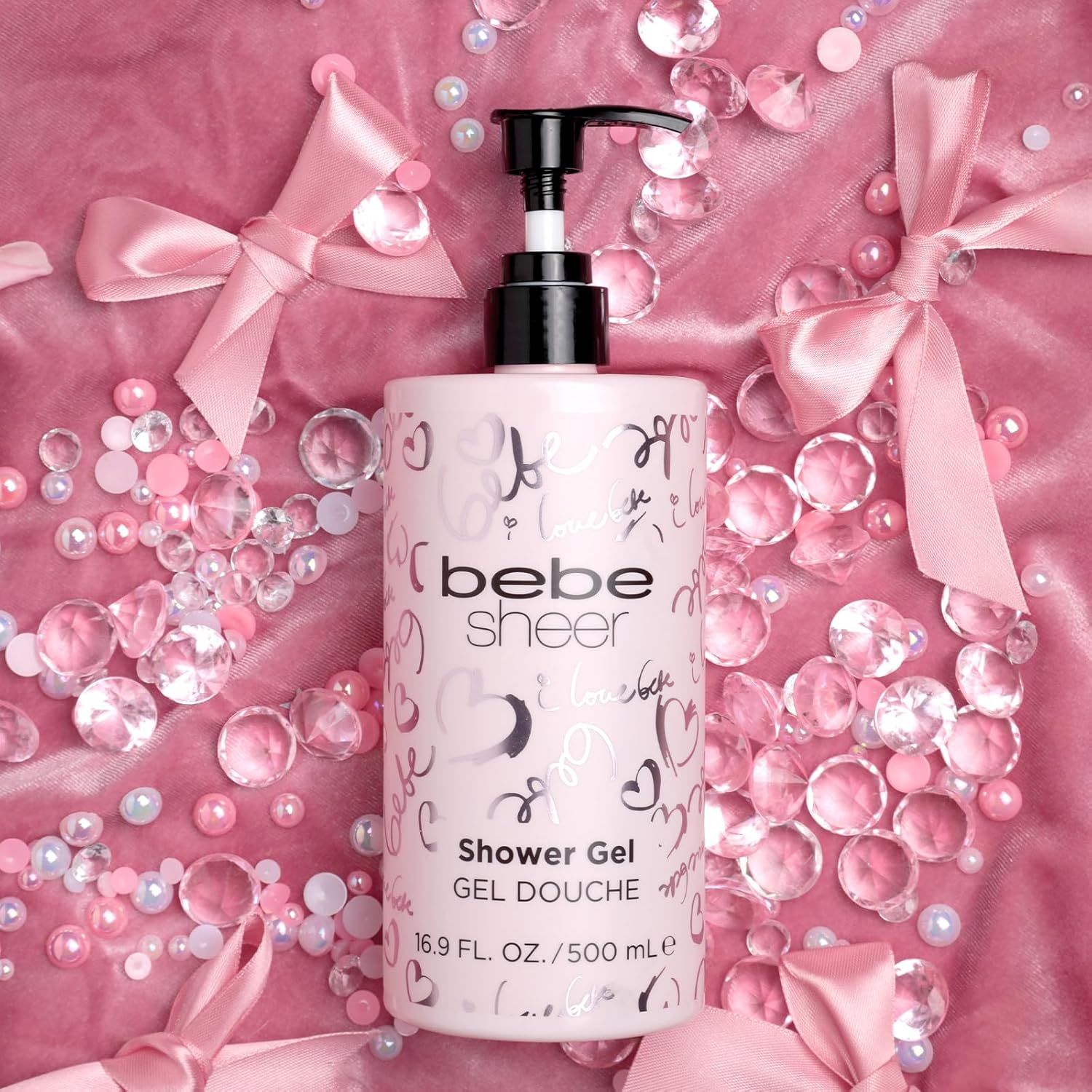 bebe Sheer Shower Gel - Moisturizing Body Wash Women with Apple and Green Floral Notes - Leaves Skin Hydrated, Soft and Silky - 16.9 oz - Image 5