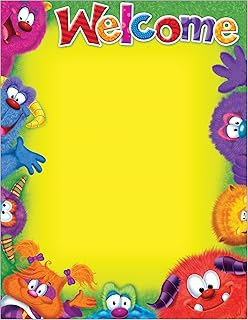 Welcomeâ€“Blank Furry FriendsÂ® Learning Chart